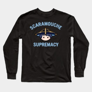 Genshin Impact Scaramouche Wanderer Supremacy | Morcaworks Long Sleeve T-Shirt